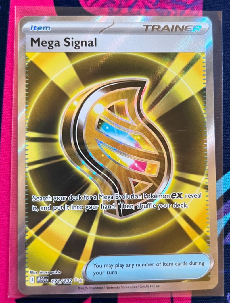 Mega Signal #171/132 | Mega Evolutions | Pokemon Card | NM