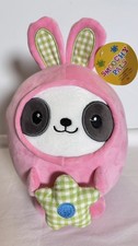 Smoochy Pals Plush Panda Bunny Costume Pink Star Linzy Toys Round Kawaii Easter