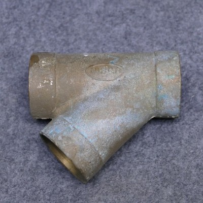 Nibco Bronze Sweat Pipe Fitting 1-1/2'' 45° Wye 1-1/2'' X 1-1/2'' X 1-1/2'' Y New