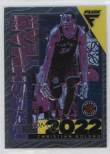 2022-23 Panini Flux Freshman Year Christian Koloko #16 06xp