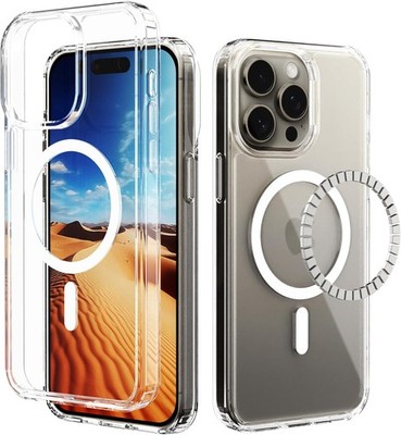 Magnetic for iPhone 14 Pro Max Case, Shockproof Shock Absorption, Slim Fit & Lig