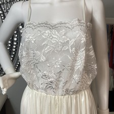 vintage Undercover Wear white lace nightgown For M Size