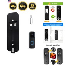 Doorbell Backplate Mount for Video Doorbell Replacement Wall Mount Plate