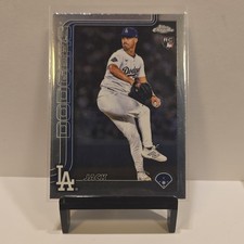 Topps 2025 Chrome Update Jack Dreyer Los Angeles Dodgers #USC39 Rookie Card. rookie card picture