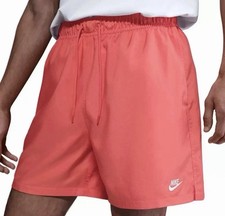 NEW Nike Men's Medium Club 6'' Woven Flow Shorts FN3307-814 Magic Ember 60