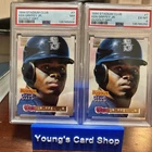 1994 Stadium Club Ken Griffey, Jr. Dugout Dirt #7 Mariners PSA 6 And 7