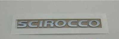 VW Scirocco 2009- Rear Label Badge Emblem Genuine 1K8853687A739
