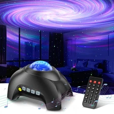 Northern Galaxy Light Aurora Projector with 33 Light Effects, Night Lights LE...