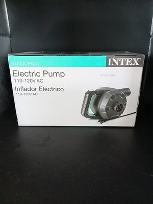 Intex Quick Fill Electric Pump 110-120V AC Inflates & Deflates - Brand New!