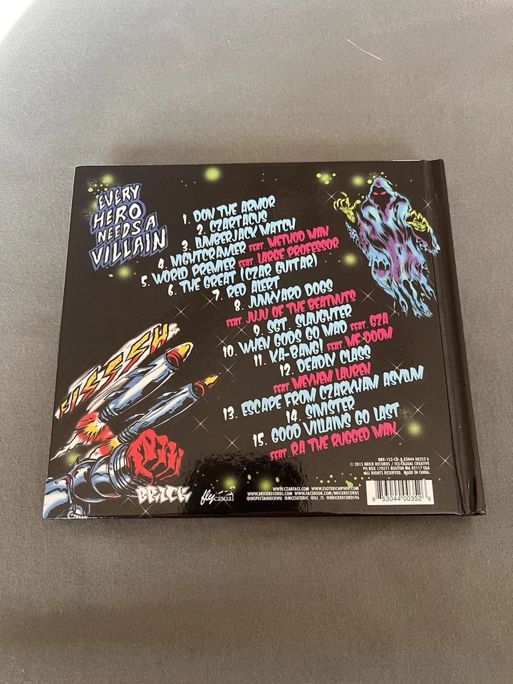 Czarface “Every Hero Needs A Villain” | Deluxe Edition | CD + Comic Book | 2015 - Image 2 of 3