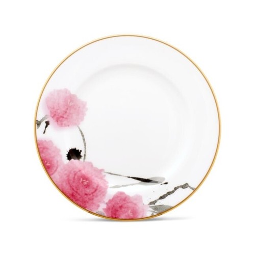 NORITAKE YAE 4968 Bone China 5-Piece Place Setting Pink & Red Roses w/Gold Band - Picture 7 of 11