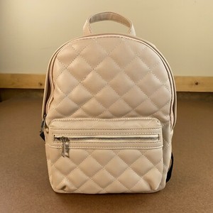 taupe backpack purse