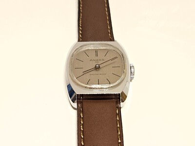 VINTAGE ELEGANT BEAUTIFUL CHROMED 25.5mm LADIES GERMANY WATCH