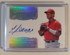 YOAN MONCADA 2017 Flawless ROOKIE ON CARD Auto 10/25 White Sox RC SP 