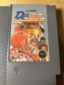 Double Dribble Nintendo NES Original Aut&eacute;ntico Genuino Juego &iexcl;Env&iacute;o Gratis!!