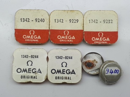 VINTAGE OROLOGIO AL QUARZO OMEGA SWISS Calibro 1340 1342 di ricambio delle  parti originali NUOVO VECCHIO STOCK | eBay