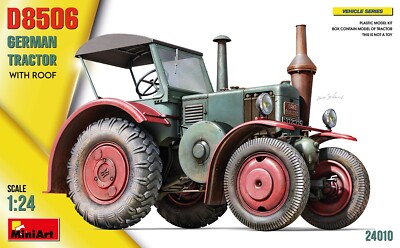 MiniArt 24010 German Tractor D8506 with Roof 1/24