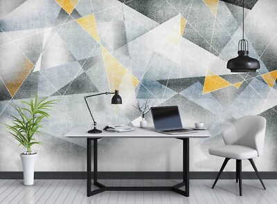 3D Creative Triangle ZHUA2960 Wallpaper Wall Murals Removable Self-adhesive Ann