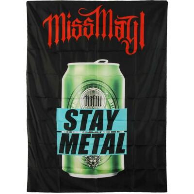 MISS MAY - STAY METAL - FABRIC POSTER - 30x40 WALL HANGING - MUSIC HFL1166