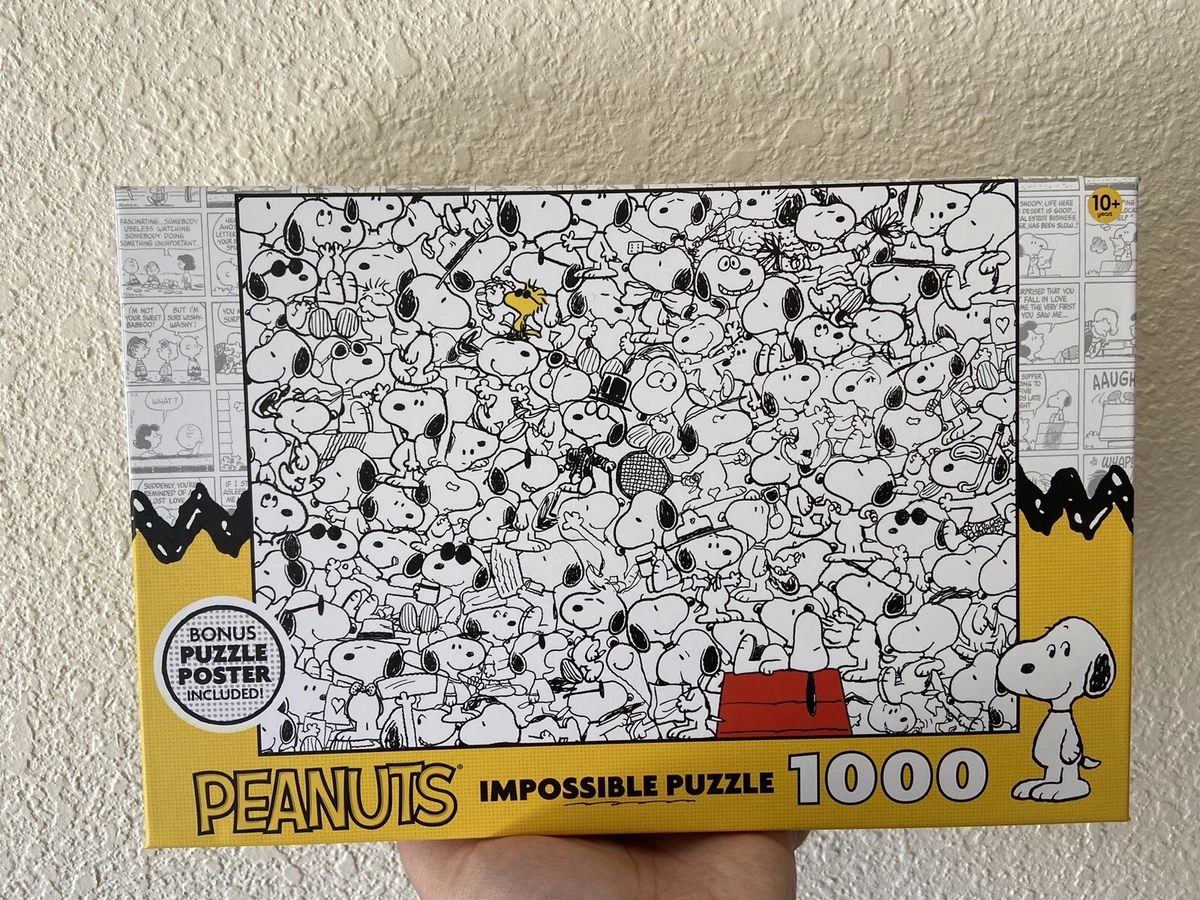 Peanuts Everything Snoopy 1000 Piece Puzzle New in Box