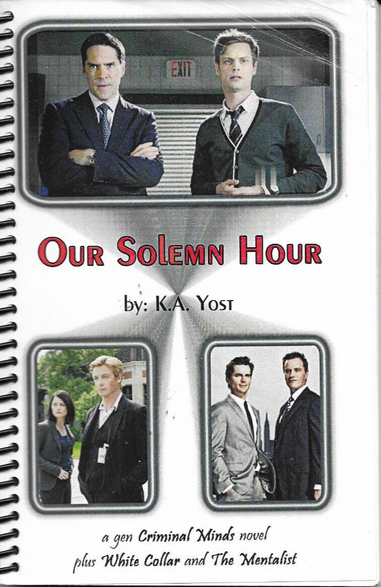CRIMINAL MINDS fanzine OUR SOLEMN HOUR with White Collar The