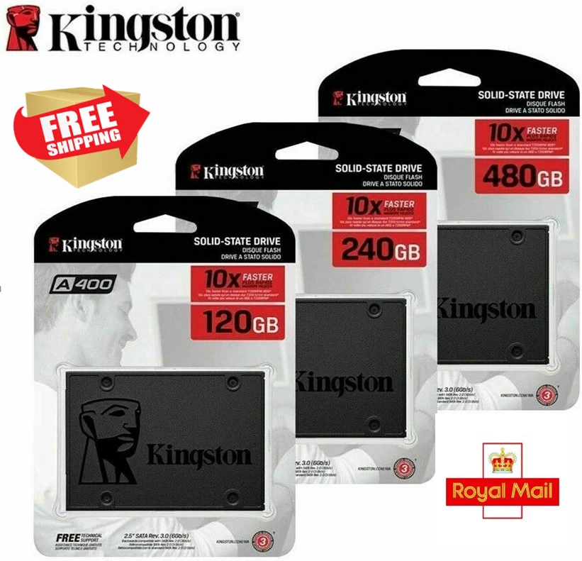 Kingston SSD 480GB 240GB 120GB A400 SATA 6GB/s 2.5" Solid State Drive | eBay