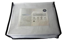 Therapedic Bed Bath & Beyond Queen Sheet Set Gray Earth Friendly NO FITTED SHEET