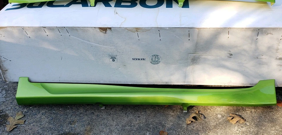 Kit de carrocería Chevrolet Spark 2LT-Spoiler-Paneles laterales-Aire Damn-3d verde carbono Foto 3 de 4