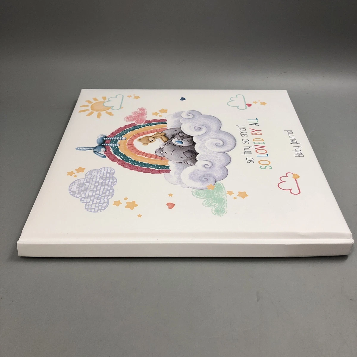 BABY BOOK TINY TATTY Teddy Bear MY 1st YEAR RECORD KEEPSAKE JOURNAL 33 pages