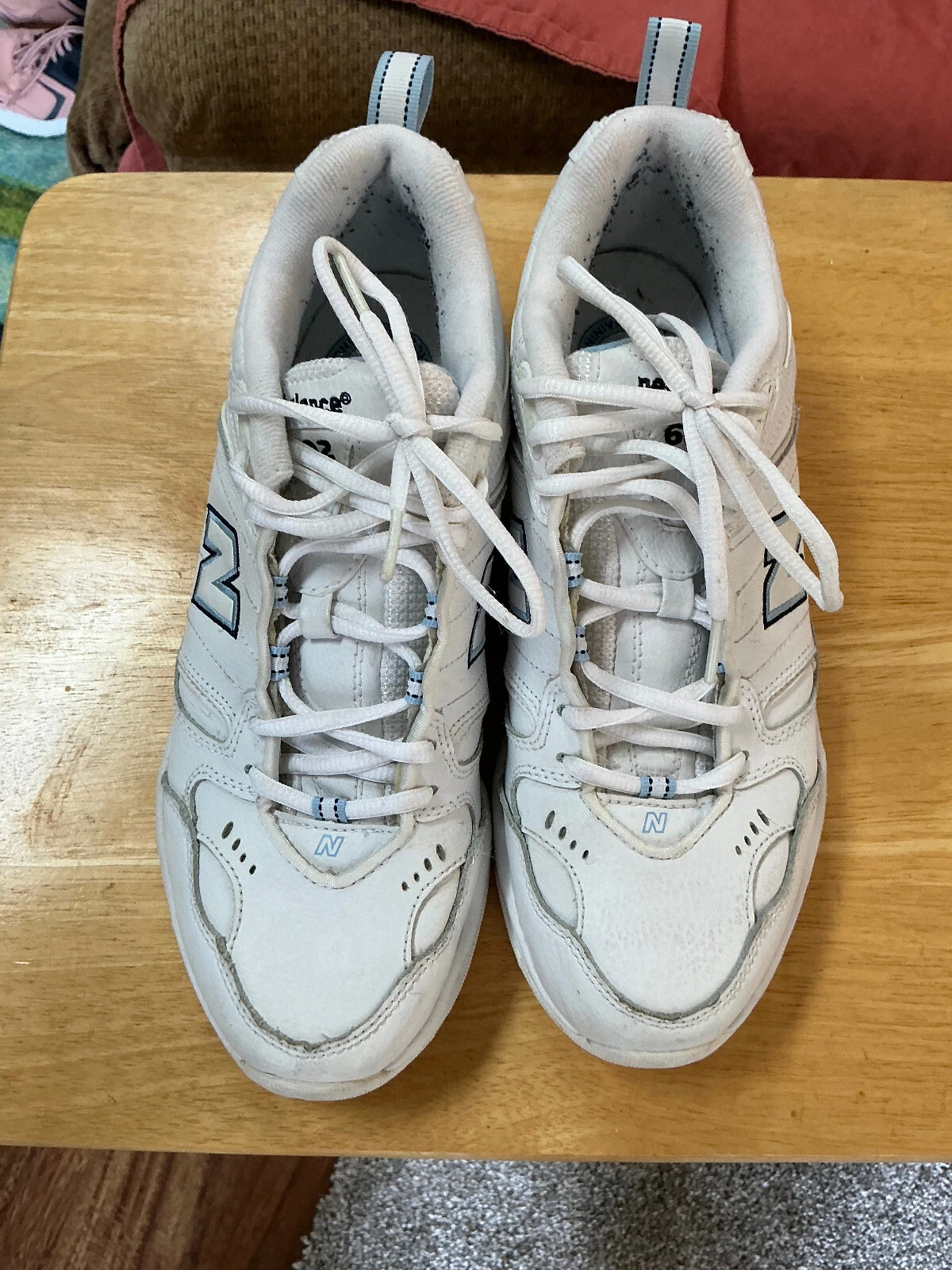 Scarpe sneakers casual New Balance 602 WX602WT bianche taglia 10