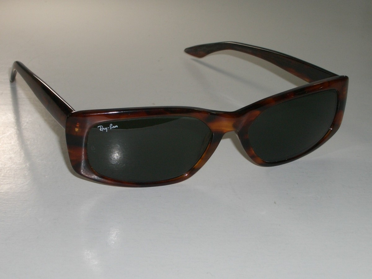 VINTAGE B&L RAY BAN W1954 XPAS G15 UV SLEEK TORTOISE FUGITIVE