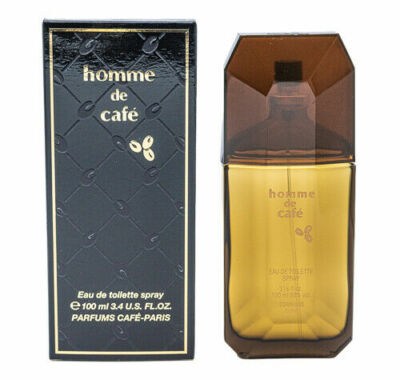 Homme de Cafe by Cofinluxe Men's 3.4 oz /100 ml Eau de Toilette Spray New in Box