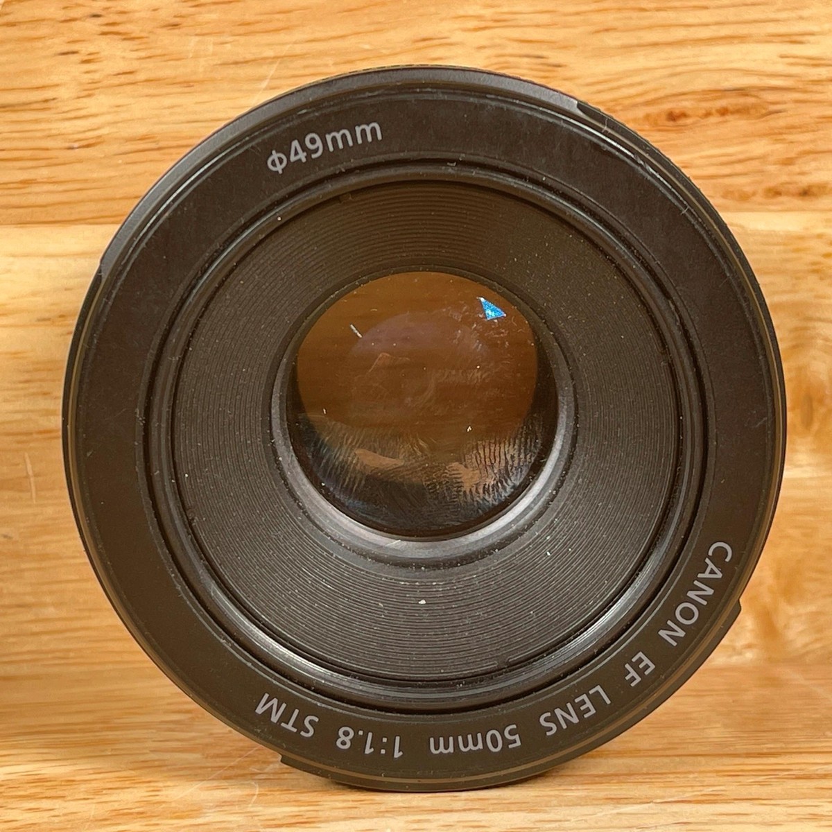 Canon EF 50mm STM Black Super Spectra Coating EF-Mount Lens - Main Image