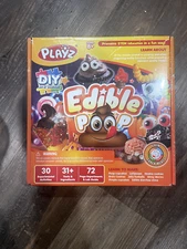 Playz Edible Poop Food Science STEM Chemistry Kit - DIY Make Your Own Choco NEW