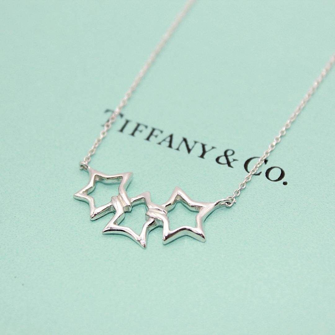 Tiffany & Co. スター形状 ネックレス TIFFANY&Co. ティファニー TIFFANY&CO スターネックレス