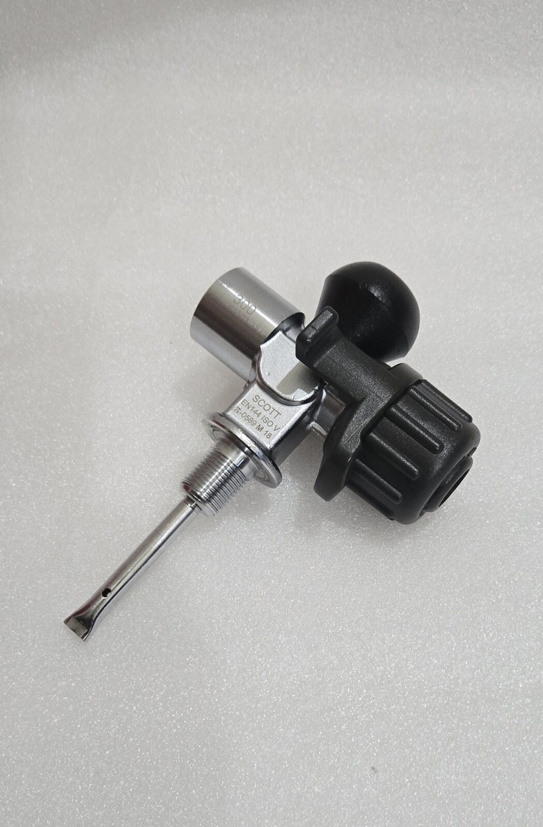 Scott 300 Bar Breathing Air Cylinder Valve M18*1.5 Lot Of 5 Pcs | eBay