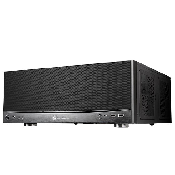 4710679815084 SilverStone SST-GD11B - Рабочий стол Grandia Airflow Desktop - schwarz 43990₽