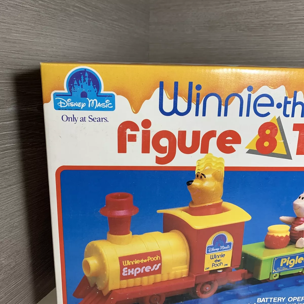 Winnie the pooh train set 1988 sales