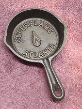 MINI SARTÉN DE HIERRO FUNDIDO SUPERFLAME ATLANTA DE COLECCIÓN CENICERO DE COCINA