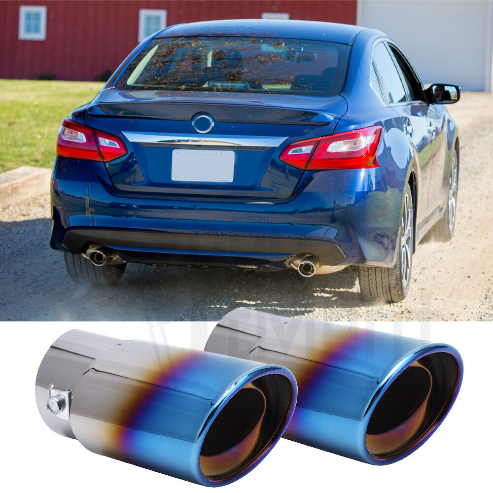 For Nissan Altima Rogue 2Pcs Stainless Steel Exhaust Pipe For Nissan Altima Rogue 2Pcs Stainless Steel Exhaust Pipe