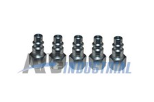 Industrial Interchange | 1/4" Plug | 1/4" Female Pipe Threads | 5 Pack