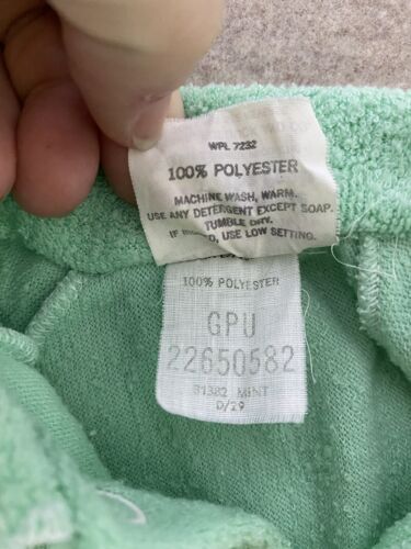 Vintage Sears Winnie The Pooh Fleece Footie Pajamas Sleeper Baby 1B 13-16 Pounds - Picture 3 of 5