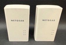 Set of 2 Netgear Powerline PL1000 Network Extenders 1000Mbps Wired Ethernet Port
