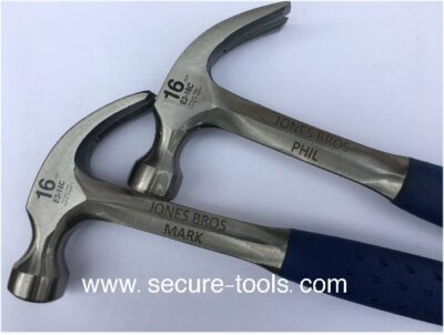 Personalisierte Estwing E3 20S 20oz mit Nylongriff dauerhaft graviert