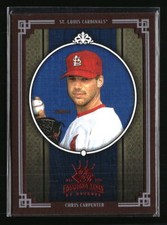 Chris Carpenter 2005 Donruss Diamond Kings Red Framed #217 Baseball Card