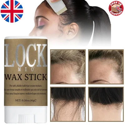 Hair Wax Stick: Coconut Oil Edge Control for UK Styling & Flyaways