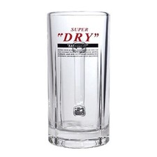 Mug Grand Asahi Super Dry 14,7oz 435ml Verre À Bière Japonais Neuf