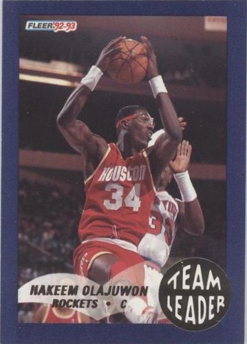 1992-93 Hoops #323 David Robinson / Hakeem Olajuwon LL | eBay