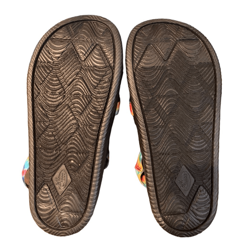 New Chaco Chillos Sport Dark Tie Dye Big Kids Sandals Size 4 - Picture 7 of 9