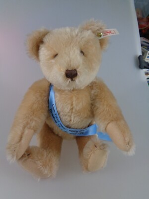Steiff Teddy Club Fahrt Spiel+Hobby Brauns Bielefeld April 1996 37cm (5951)